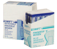 Blue Detectable Bandages First Aid